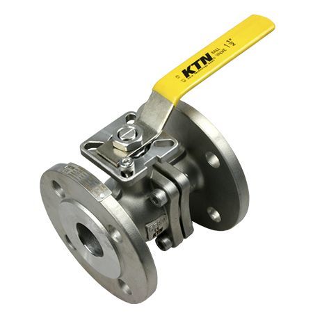 Ball valve 2 piece din flanges full bore - VALTECH